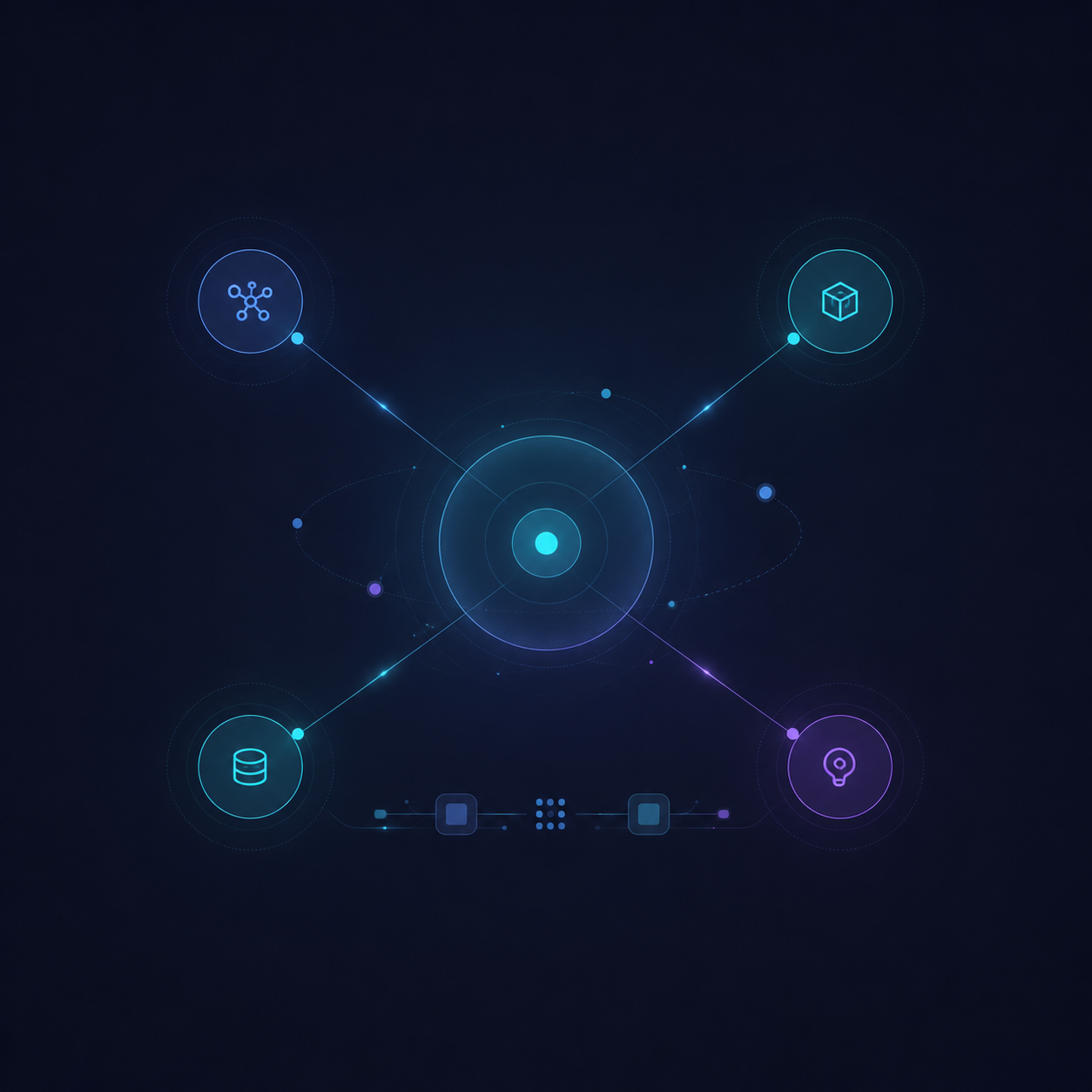 Agentic AI development illustration