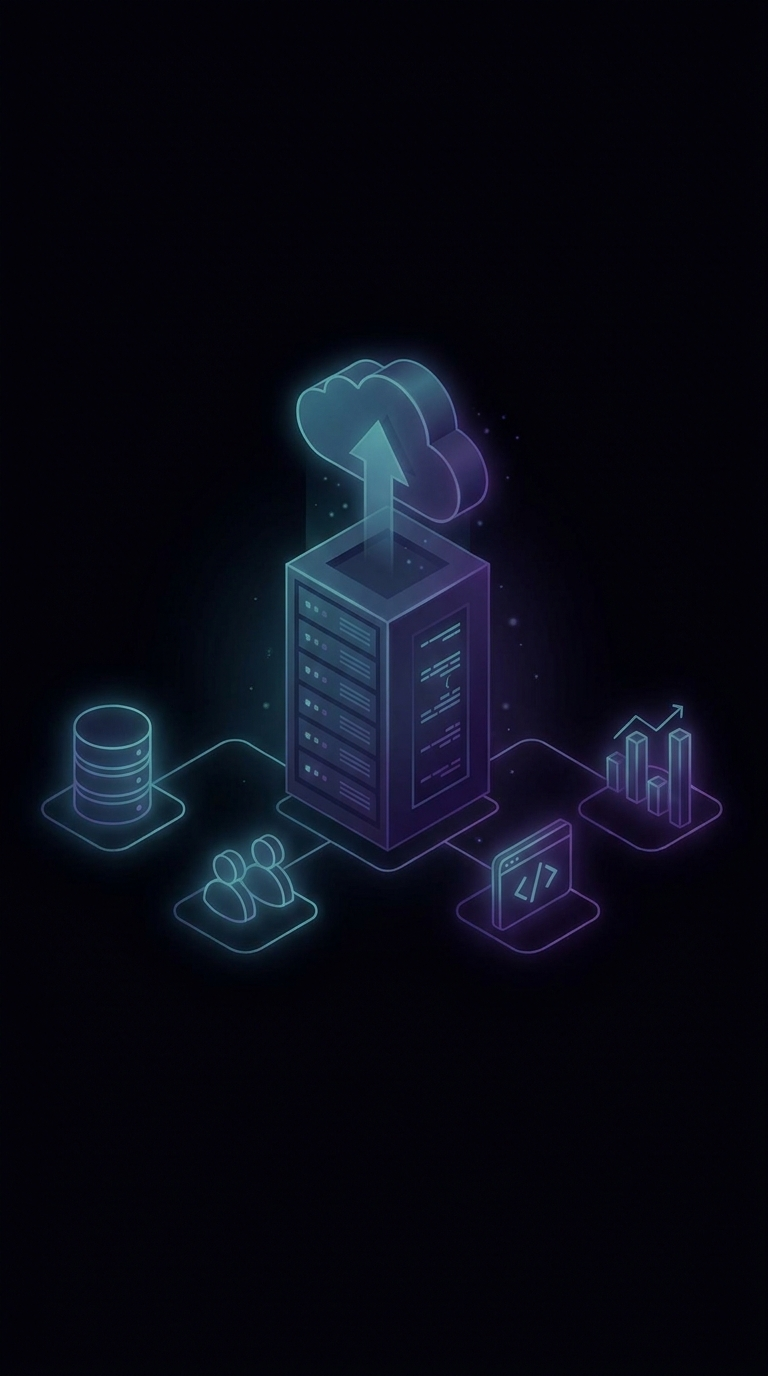 SaaS development illustration